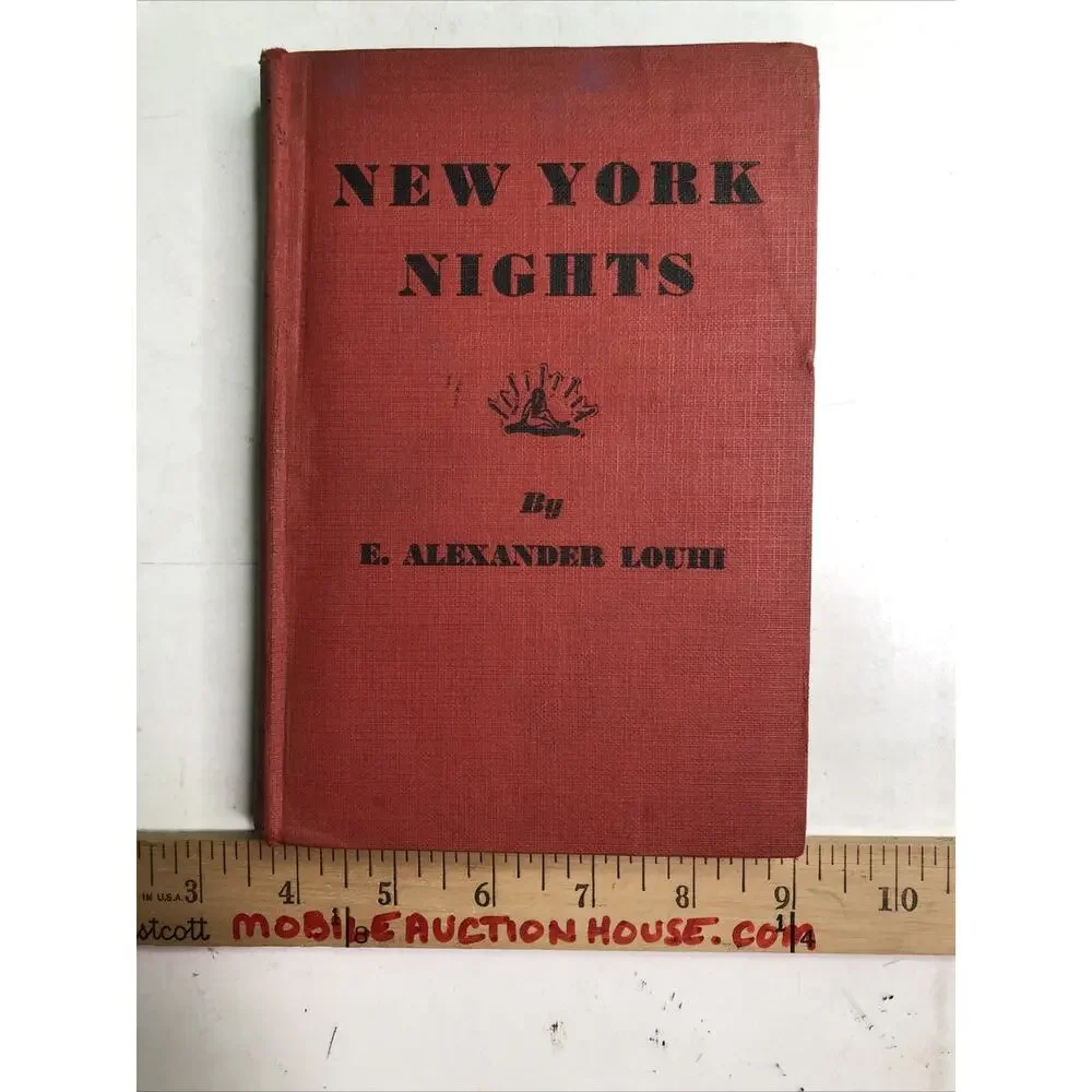 New York Nights by E. Alexander Louhi HC 1st Edition 1941